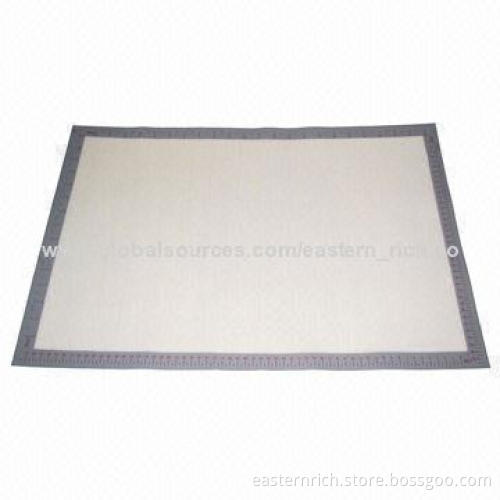 Silicone Baking Mat with Fiberglass Inside, 62x42cm